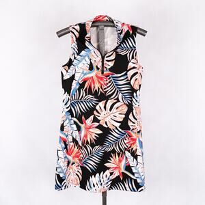 Tommy Bahama Golf Women's Size LARGE Activewear Athletic Dress Colorful Tropical